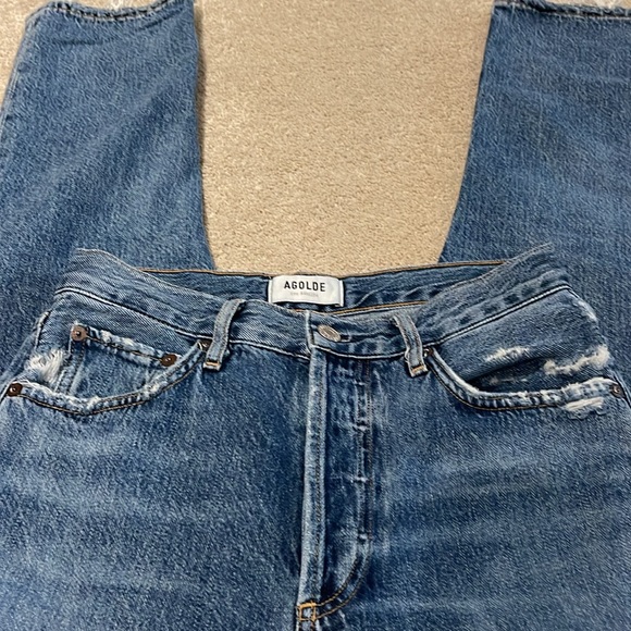 Agolde Riley jeans size 25 - Picture 4 of 5